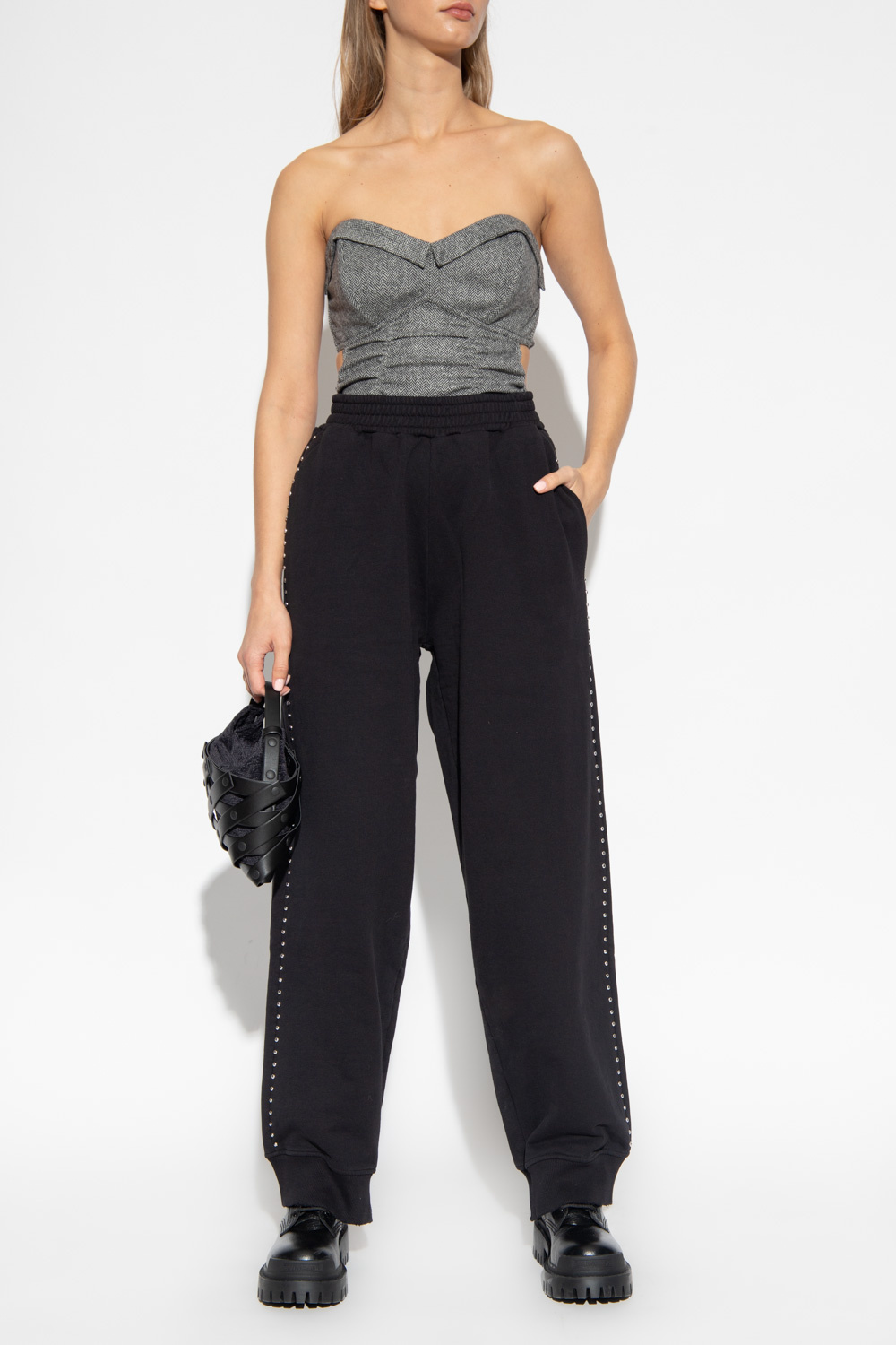 パンツ MM6 Maison Margiela PANTS (S62KB0171S47848 900) MM6 Maison Margiela Straight-leg pants | Men's Clothing | Vitkac